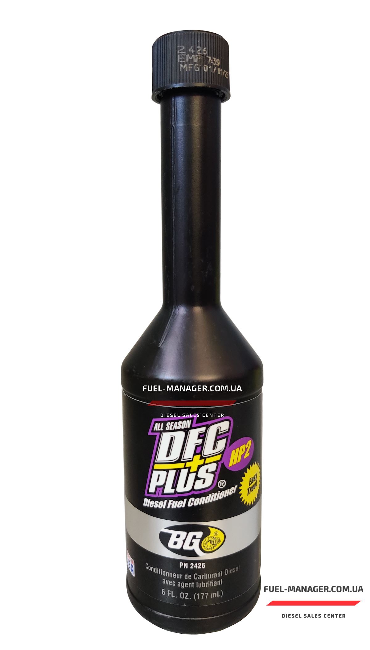 Кондиціонер дизельного палива з антигелем BG DFC Plus Easy Treat PN2426, 177мл