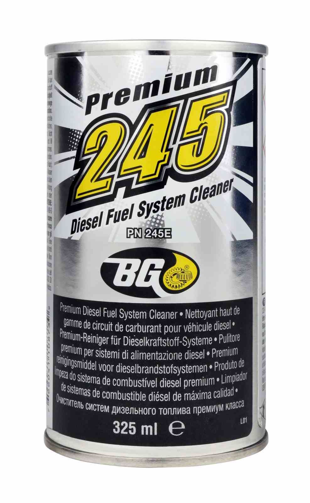 Очисник паливної системи BG 245 Premium Diesel Fuel System Cleaner, 325 мл.